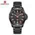 NAVIFORCE NF9161 Men's Wrist Watch Waterproof Business Casual Watches Date Display Quartz Stainless Steel Male Clock